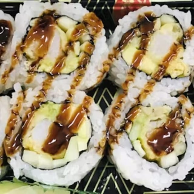 Shrimp Tempura Sushi Roll.