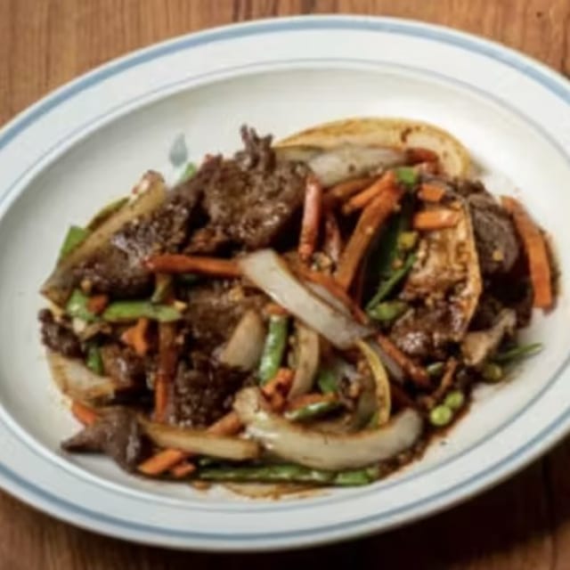 Mongolian Beef (Lunch).