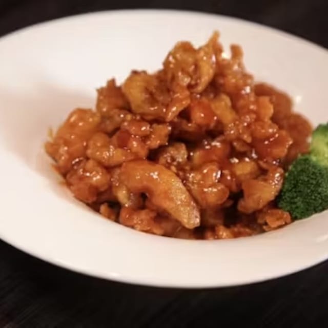 Crispy Sriracha Chicken.