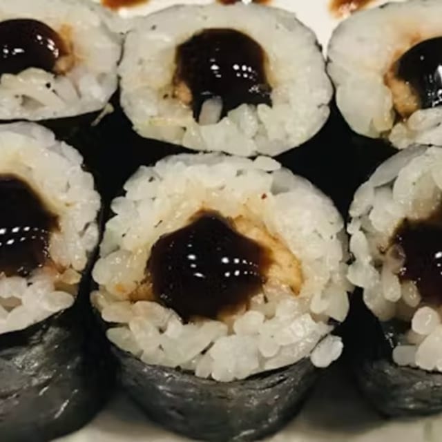 Eel Sushi Roll.