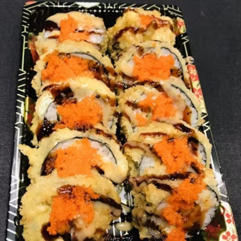 Indulge in Our Volcano Roll